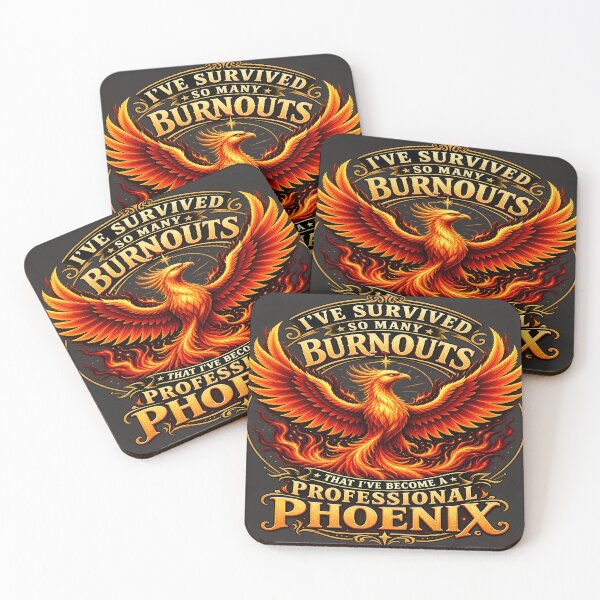 Item preview, Phoenix Mindset Burnout Recovery Resilience designed and sold by FABIOLA1970.