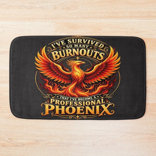 Item preview, Phoenix Mindset Burnout Recovery Resilience designed and sold by FABIOLA1970.