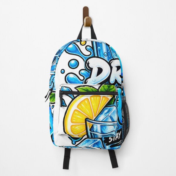 Item preview, Drink Water Stay Hydrated Cartoon Design designed and sold by Print Print On.