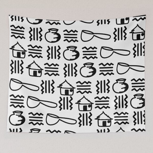 Item preview, African Bogolan fabric – Bogolanfini designed and sold by Wolagno.
