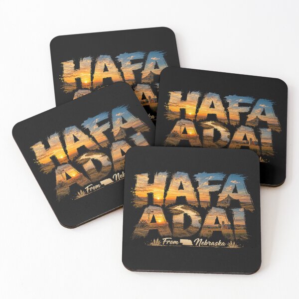 Item preview, Håfa Adai from Nebraska: Great Plains Sunset & Cornhusker State Spirit designed and sold by BlissBlvdShop.