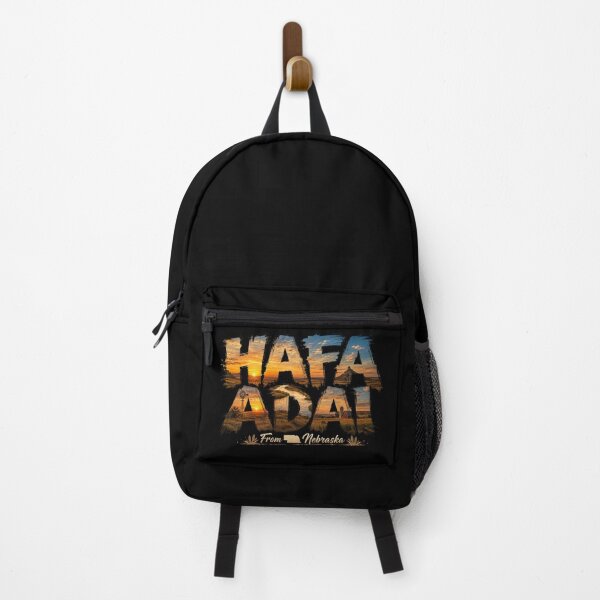 Item preview, Håfa Adai from Nebraska: Great Plains Sunset & Cornhusker State Spirit designed and sold by BlissBlvdShop.