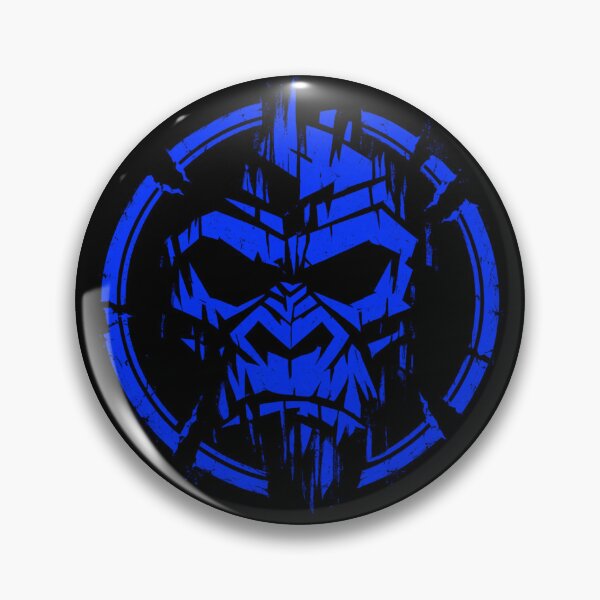 Item preview, Electric Blue Gorilla Face - Abstract Streetwear designed and sold by JonelCrafts.
