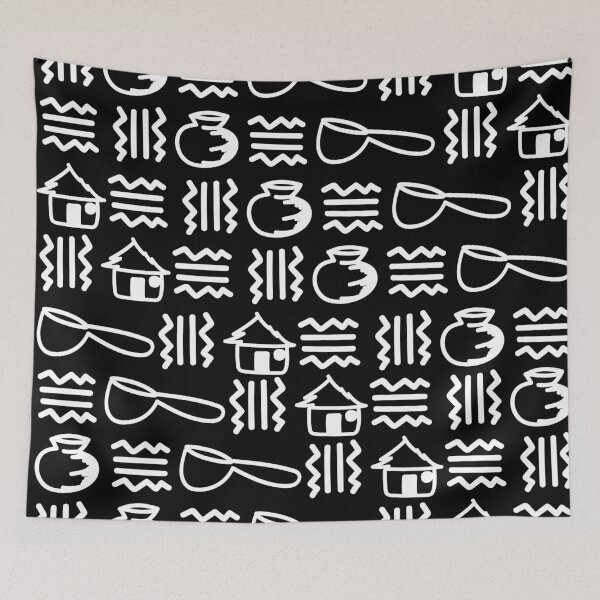 Item preview, African Bogolan fabric – Bogolanfini designed and sold by Wolagno.