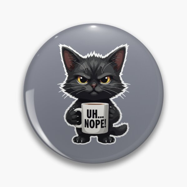Artikelvorschau, Äh... Nein! Grumpy Cat Kaffeetrinker Katzenbesitzer entworfen und verkauft von SofiBlair.