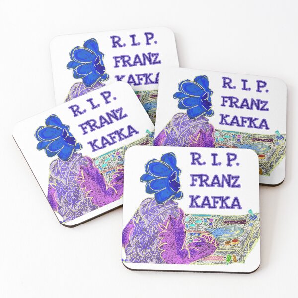 Item preview, Flower DJ Franz Kafka Style(Negative) designed and sold by OneWeekByte.