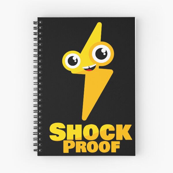 Item preview, Shock Proof Lightning Bolt Cartoon -  Funny Electrician Gift designed and sold by chaaval.