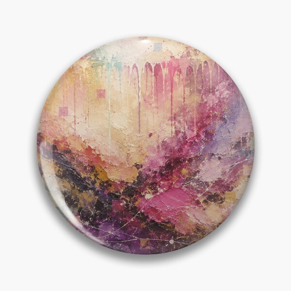 Item preview, Celestial Cascade | Magenta Gold Abstract designed and sold by Joey Santiago.