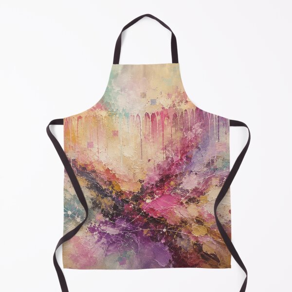 Item preview, Celestial Cascade | Magenta Gold Abstract designed and sold by Joey Santiago.