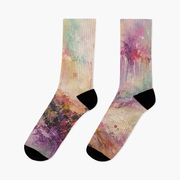 Item preview, Celestial Cascade | Magenta Gold Abstract designed and sold by Joey Santiago.