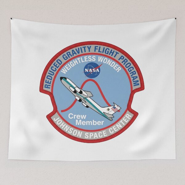 Item preview, NASA Reduced Gravity Flight Program Weightless Wonder Patch designed and sold by CharlieDesings.