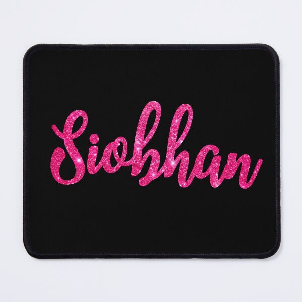 Item preview, Siobhan Hot Pink Sparkly Personalised Name Design designed and sold by CamilasPrints.