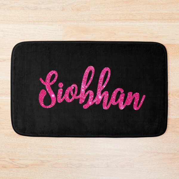 Item preview, Siobhan Hot Pink Sparkly Personalised Name Design designed and sold by CamilasPrints.