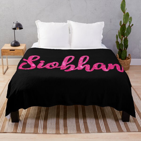 Item preview, Siobhan Hot Pink Sparkly Personalised Name Design designed and sold by CamilasPrints.