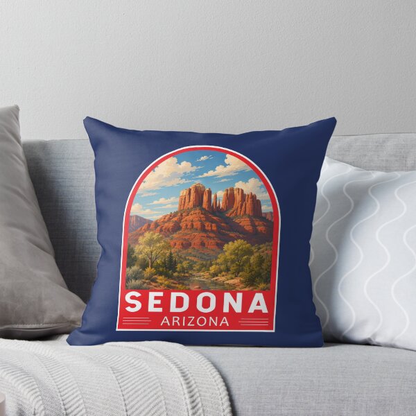 Item preview, Emblema artístico de viaje de Sedona, Arizona designed and sold by KrisSidDesigns.
