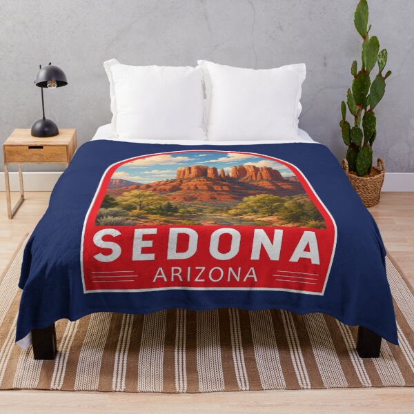 Item preview, Sedona Arizona Travel Art Emblem designed and sold by KrisSidDesigns.