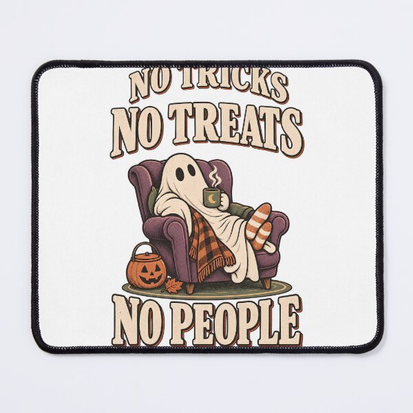 Item preview, Women's No Tricks No Treats No People Funny Introvert Halloween  designed and sold by OUICHA.