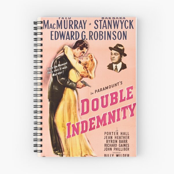 Item preview, Double Indemnity (1944) – Billy Wilder Classic Film Noir Poster designed and sold by Grand Illusions.
