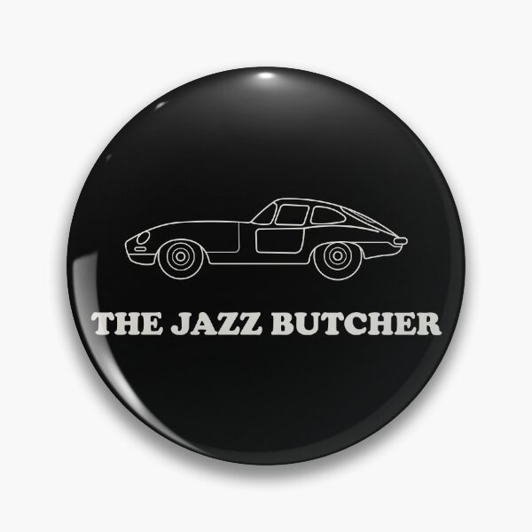 Item preview, The Jazz Butcher minimalist art – indie alternative black & white design designed and sold by THE MODA STEREO.