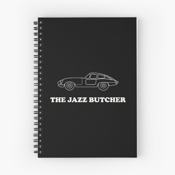 Item preview, The Jazz Butcher minimalist art – indie alternative black & white design designed and sold by THE MODA STEREO.