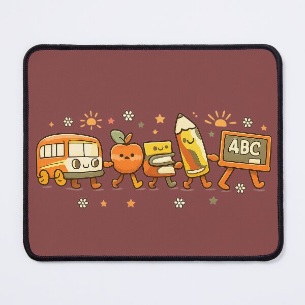 Item preview, Retro School Bus Vintage Classroom designed and sold by MOCH- ART.