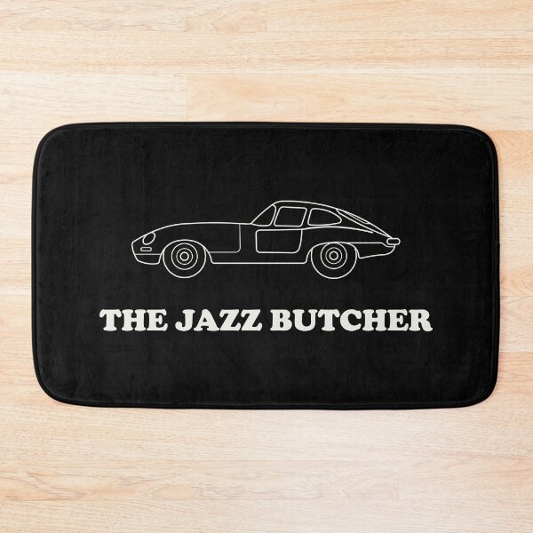 Item preview, The Jazz Butcher minimalist art – indie alternative black & white design designed and sold by THE MODA STEREO.