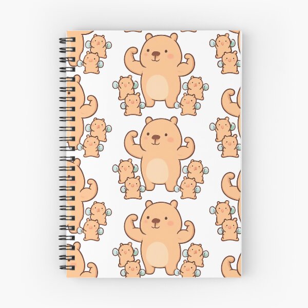 Item preview, Capybara Gains Club – Cute Animal Gym Motivation Shirt designed and sold by Mouad-Doadi.
