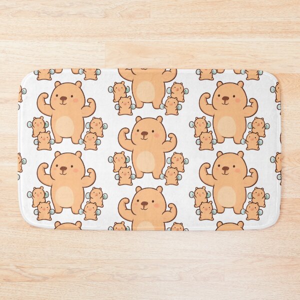Item preview, Capybara Gains Club – Cute Animal Gym Motivation Shirt designed and sold by Mouad-Doadi.