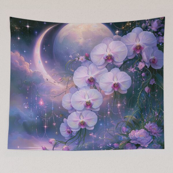 Item preview, Nocturne of the Celestial Orchids designed and sold by bloorose.