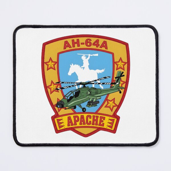 Item preview, US Army AH-64A Apache Attack Helicopter Insignia Patch designed and sold by CharlieDesings.