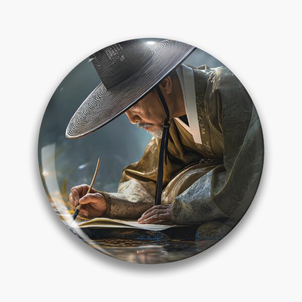 Item preview, Scholarly Reflection by the Water's Edge at Dusk designed and sold by Artessie.