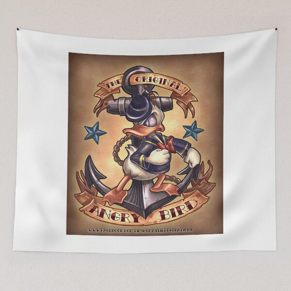 Item preview, Funny Donald Duck designed and sold by aubriecodie.