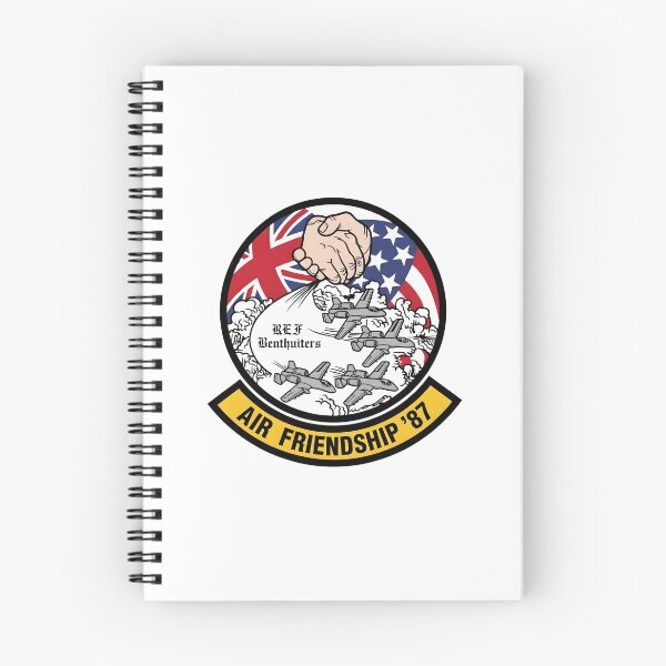 Item preview, USAF RAF Bentwaters Air Friendship '87 Commemorative Patch designed and sold by CharlieDesings.