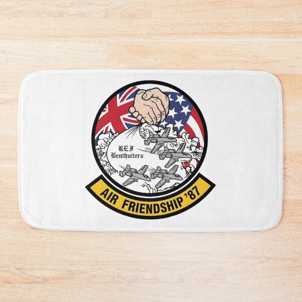 Item preview, USAF RAF Bentwaters Air Friendship '87 Commemorative Patch designed and sold by CharlieDesings.