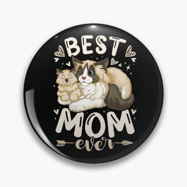 Item preview, Best Cat Mom Ever – Cute Mother Cat and Kitten designed and sold by NoeValdric.