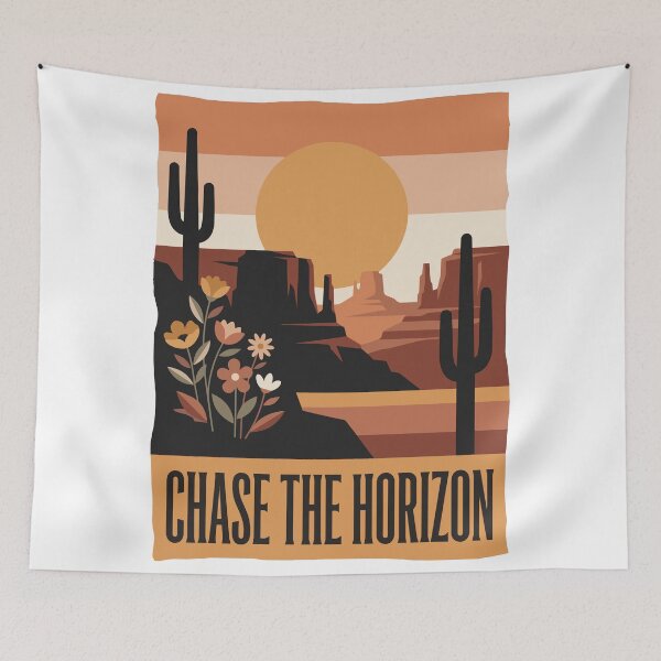 Item preview, Chase The Horizon Vintage Desert Landscape designed and sold by Paolo-Bandal.