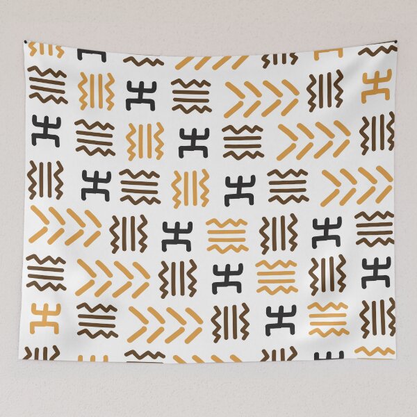 Item preview, African Bogolan fabric – Bogolanfini designed and sold by Wolagno.