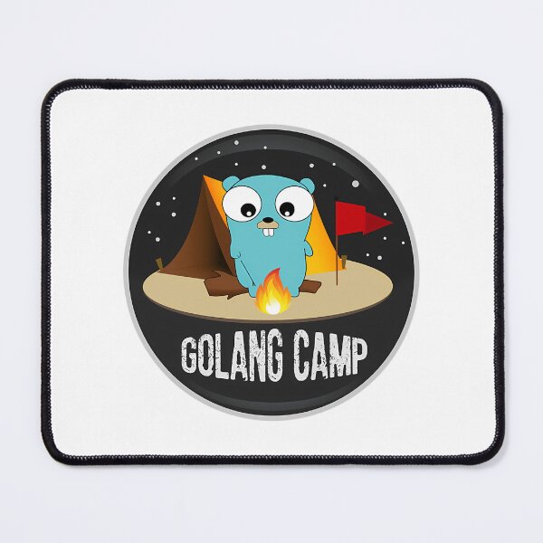 Item preview, Golang Camp Badge designed and sold by ForRealSerial.