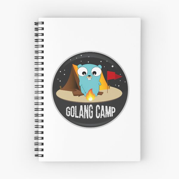 Item preview, Golang Camp Badge designed and sold by ForRealSerial.