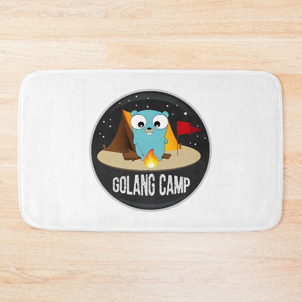Item preview, Golang Camp Badge designed and sold by ForRealSerial.