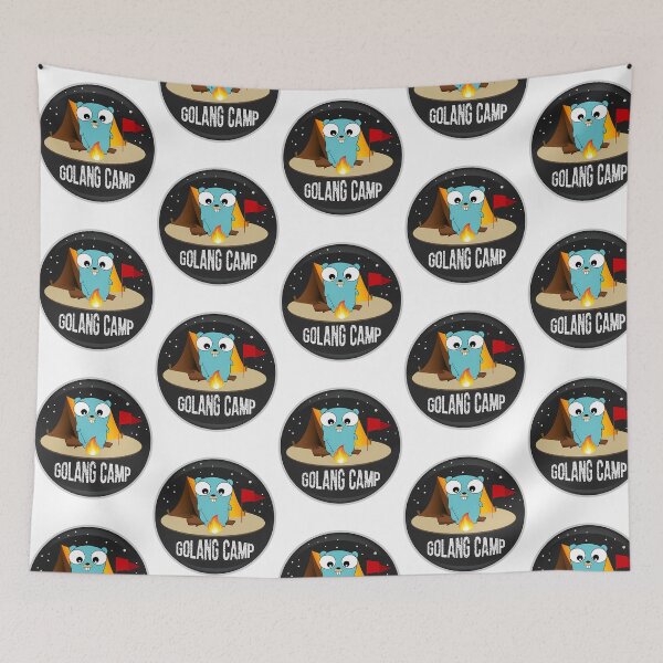 Item preview, Golang Camp Badge designed and sold by ForRealSerial.
