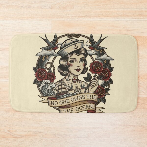 Item preview, The Tattooed Sailor Girl – Vintage American Traditional  designed and sold by Maria Garcia´s.