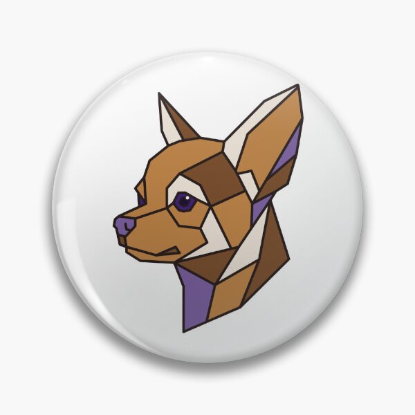 Item preview, Geometric Chihuahua Dog designed and sold by AnimalsKnowAll.