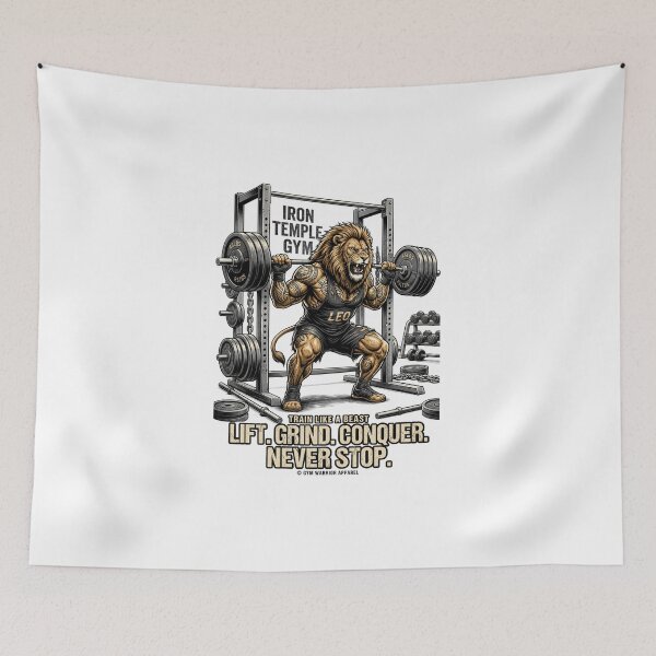 Item preview, Bold, playful gym motivation with powerful energy. designed and sold by Wild-Rebel.