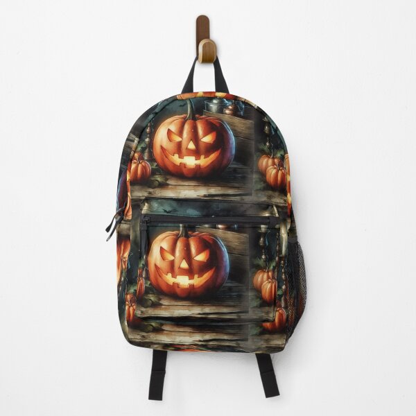 Item preview, Spooky Pumpkin – Halloween Glow Art designed and sold by Rocket&Stars.