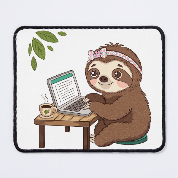 Item preview, Sloth Work Hustle Freelance designed and sold by WillowerStudio.
