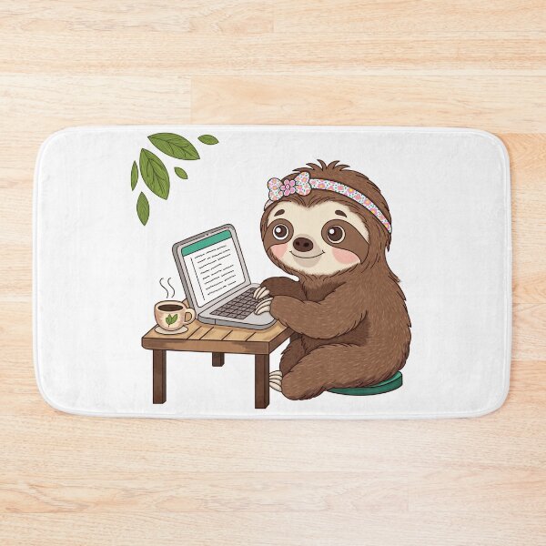 Item preview, Sloth Work Hustle Freelance designed and sold by WillowerStudio.