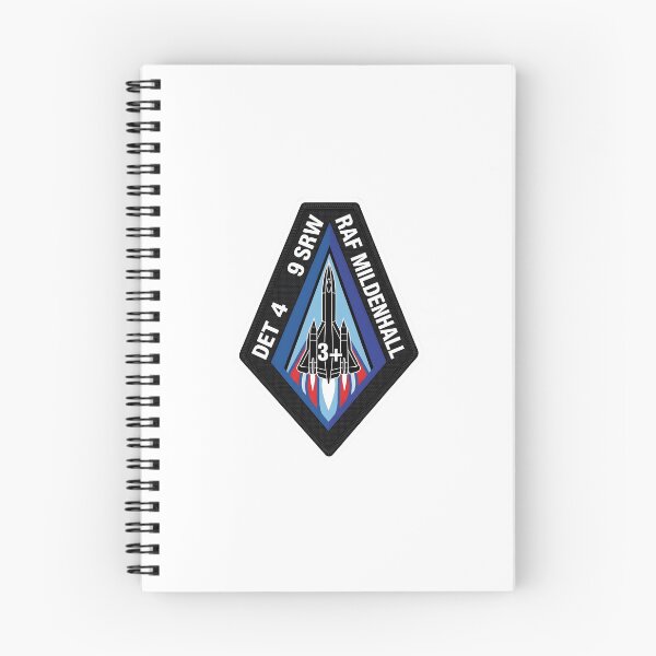 Item preview, USAF Detachment 4 9th SRW SR-71 Blackbird RAF Mildenhall Patch designed and sold by CharlieDesings.