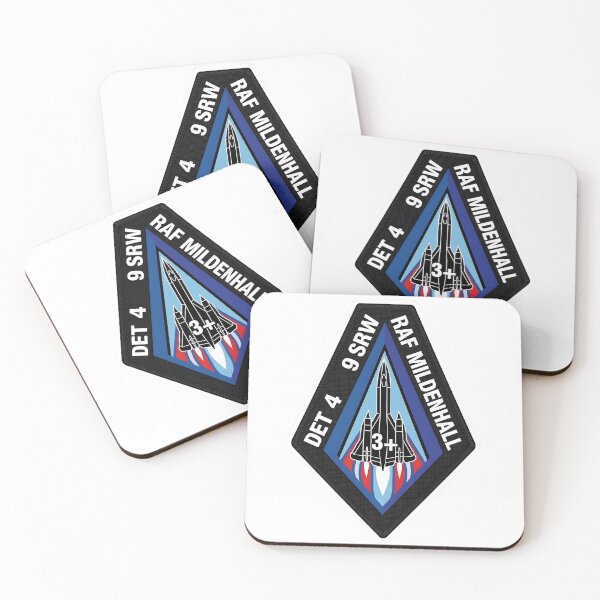 Item preview, USAF Detachment 4 9th SRW SR-71 Blackbird RAF Mildenhall Patch designed and sold by CharlieDesings.