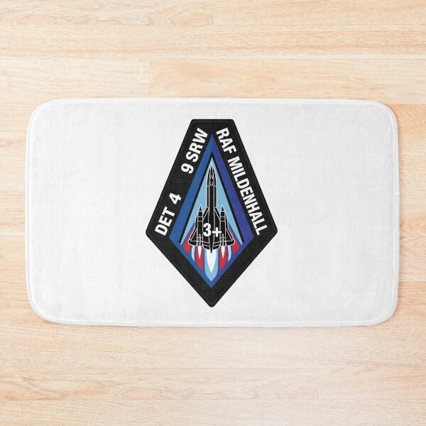 Item preview, USAF Detachment 4 9th SRW SR-71 Blackbird RAF Mildenhall Patch designed and sold by CharlieDesings.